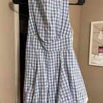 Gingham Romper Blue Size XS Photo 0