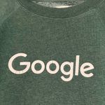 Google dark green Crewneck pullover sweatshirt Size M Photo 4