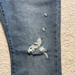 by the way. Blue Straight Leg Jeans Distressed Casual Photo 3