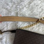 Michael Kors Jet Set Brown Signature with Chain Belt Bag Photo 3