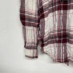 BDG  Urban Outfitters Red & White Plaid Button Down Shirt S Photo 1