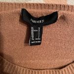 Fur Sleeve Sweater Tan Photo 5
