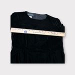 Donna Morgan ‎ Womens Size 2 Black Crew Neck 3/4 Bell Sleeve Shift Dress Photo 4