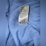 Free People NEW  Tip Toeing Tulip Embroidered Gauze maxi Blue Dress sz S Photo 7