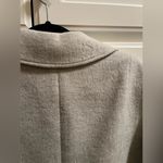 Talbots Women’s Size 16  Gray Wool And Angora Double Breasted Short Coat Photo 6