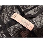 Victoria's Secret Victoria‎ Secret Lingerie Teddy One Piece Bodysuit XL Black Lace Strappy Unlined Photo 3