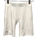 Under Armour Women’s Athletic Compression Shorts White Size Small Photo 0