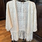 Eyeshadow Beige Wrap Bohemian Beige Lightweight Cardigan Shawl Womens Medium Photo 2