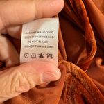 Baltic Born Meghan Rust Terracotta Velvet Wrap Maxi Dress Photo 7