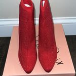 Wild Pair NIB  Baybe Bling Sock Booties - Red Photo 2