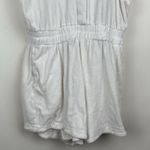Good American White Terry Romper Coverup Size 1 (Small) Photo 3