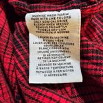 Denim & Supply Ralph Lauren  Womens RL Utility Red Black Plaid Long Sleeve Top Sm Photo 3