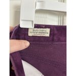 Levi's Levi’s Wedgie Straight Purple Corduroy Pants Size 27 White Tab Button Fly Photo 4
