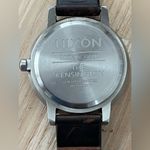 Nixon Movin’ Out The Kensington Brown Leather Stainless Dial Hands Markers Photo 7