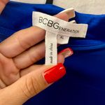 BCBGeneration Royal Blue One Shoulder Woman's Dress XL Photo 3