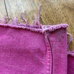 ZARA  women’s pink frayed jeans Photo 7