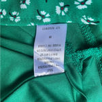 HYFVE  Women’s Green Floral Short Jumpsuit Size M Photo 3