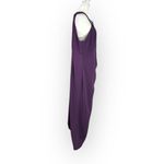 Slny S.L. Fashions Maxi Dress Women's Plus 18 Purple Embellished Halter Neckline Photo 5