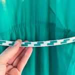 ZARA  Trafaluc Women's Green Belted Maxi Dress Size XS Photo 3