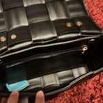Francesca's Black Quilted Chain Purse Photo 3