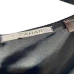 Elie Tahari Black and Pink Floral Sheath Dress Size 6 EUC Photo 4