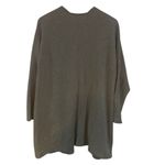 DONNI ribbed cardigan pockets one size fits all grayish taupe oatmeal color Gray Photo 6