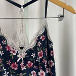 Marilyn Monroe Medium Floral Lace Retro Satiny Silky Ruffle Boho Dress Nightgown Photo 6