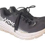 Hoka  Womens Rincon 3 Running Sneakers Black White Size 9.5 Photo 0
