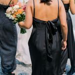 Azazie  Black Dress Photo 3