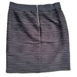 Alfani  size 10 petite Black Wave-Pattern Skirt Photo 1