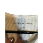 American Eagle White Celestial Sun Short Sleeve Crop Top T Photo 4