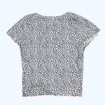 Brandy Melville Zelly Crop Top Ditsy Floral Black White S M L Photo 3