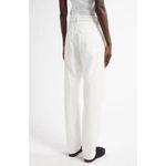 The Row NWT  Carlyl Mid Rise Straight Leg Jeans White Size 29 Quiet Luxury Japan Photo 1