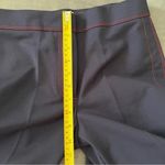 Mango  Navy Suit Pants with Red Stitching Photo 5