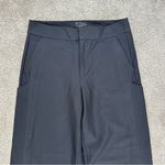 Athleta Women’s Stellar Straight Leg Pants Cropped Work Travel in Black 6 Photo 3