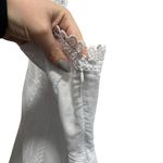 NEW NWT Charo Ruiz Ava Short Strapless Lace Eyelet Dress In White Size M Photo 5