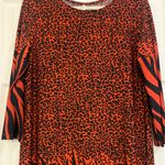 NWT Michael Kors Casual Brick Red Midi 1X Dress. 2688 Photo 2