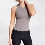 🆕CALIA Women's Essential Low Support Long Line Bra SZ MED NWT Gray Photo 0