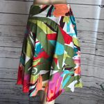 Final Touch  bright tropical floral skirt women's size S Small‎ Photo 3
