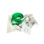 Bottega Veneta NWT Leather Double Strap Belt With Horseshoe Buckle Size L Photo 8