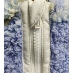 SO  Womens Fuzzy Pullover Half Zip Sweatshirt Blue‎ Lavender Pattern M Photo 1