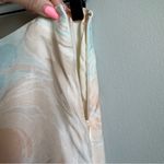 Loro Piana  Pastel Floral Swirl 100% Silk Pleated Skirt Size IT 40 (US 4) Photo 4