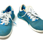 Reebok Size 7 Nano Sneakers Blue White Crossfit Sportswear Athletic Outdoors Photo 0