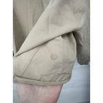 Lululemon  La Boxy Crew Neck Top Women‎ 10 Beige Raw Rolled Hem Athleisure Casual Photo 2