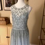 BHLDN  x ANTHROPOLOGIE Beaded‎ Eliza Dress Gown Size 8 Photo 3