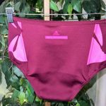 ADIDAS by Stella McCartney High Waisted Floral Bikini Panties NWOT Size XS Red Photo 4