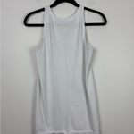 Athleta  Pura Tank Top Seamless Women’s Size Large White Stretch Workout Active Photo 5