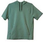 Old Navy  Active Dynamic Fleece Short Sleeve Hoodie Women's Casual Top‎ Workout # Photo 0