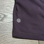 Athleta NWOT  Shanti Lace Long Sleeve‎ Crop Top Thumbholes Purple Size XL Photo 5