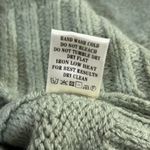 Love Riche  Sweater Womens 1X Green Long Sleeve Chunky Knit Round Neck Sweater NEW Photo 9